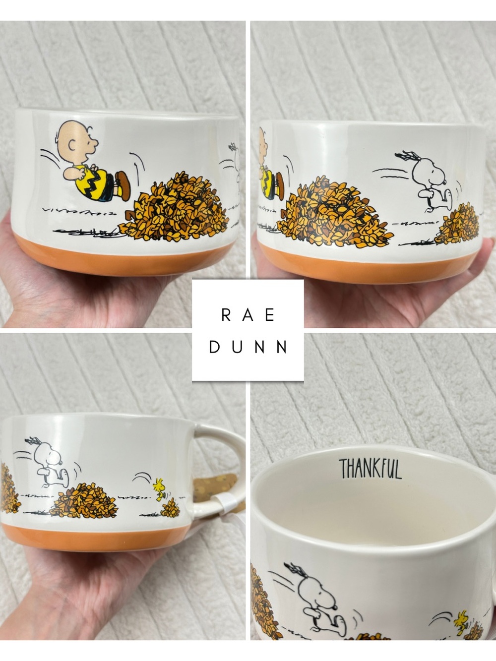 Rae Dunn Peanuts Snoopy Mug